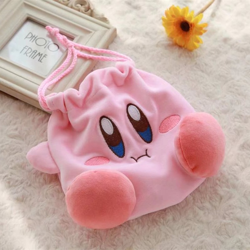 Beauty Makeup Bag - Borsa portaoggetti Kirby da donna, borsa