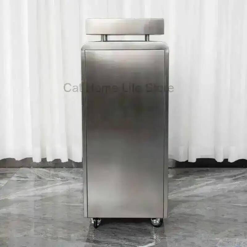 Beauty Makeup Workshop - Carrello Ausiliario Rosa per Attrezzature da