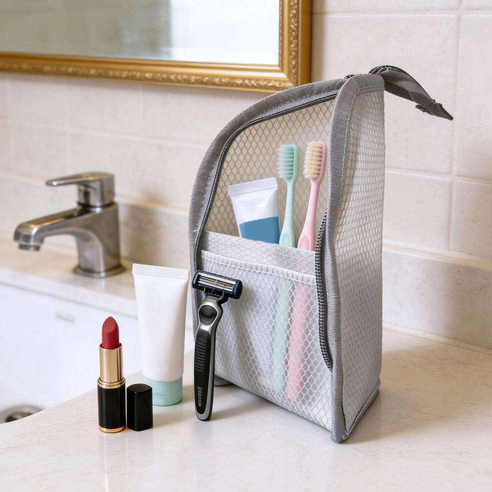 Beauty Makeup Bag - Borsa da viaggio in rete per