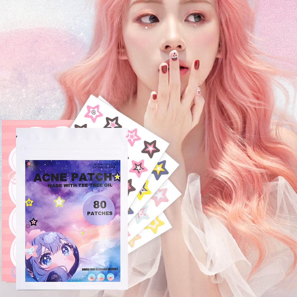1PC colorato a forma di stella - Beauty Makeup Face recensione e prezzo