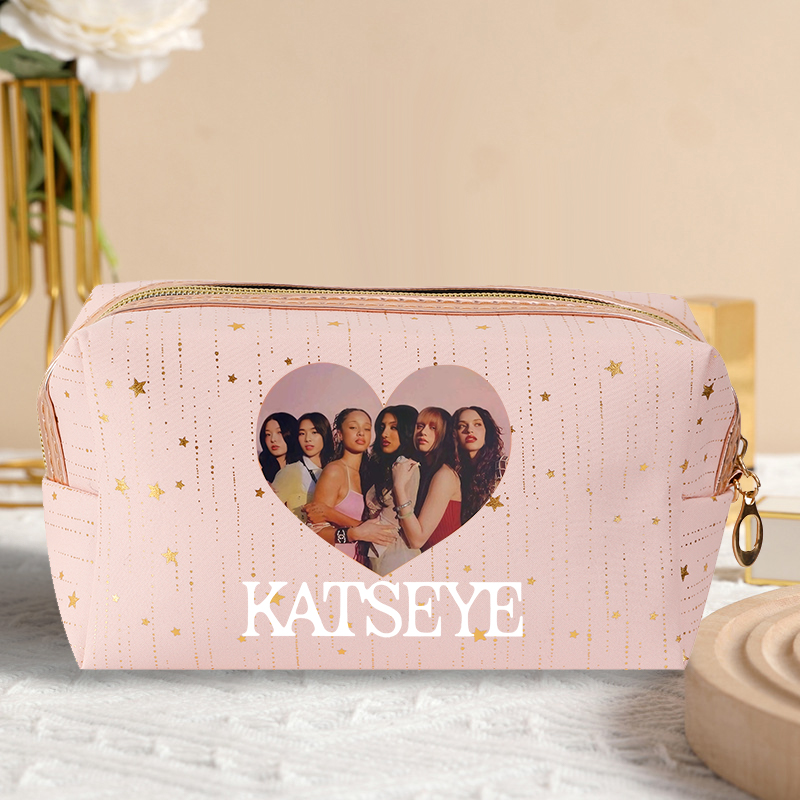 Moda K POP K-KATSEYE Borsa per - Beauty Makeup Bag recensione e prezzo